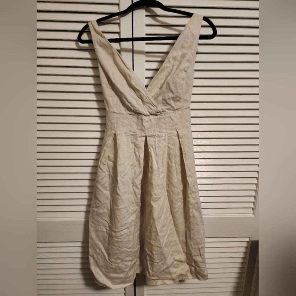 Talbots Linen Cotton Dress - Picture 3 of 6